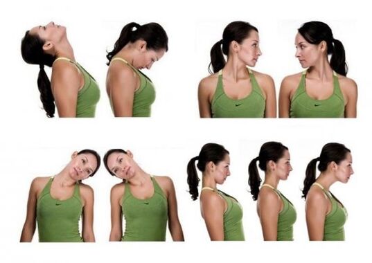 Ginnastica per osteocondosi cervicale