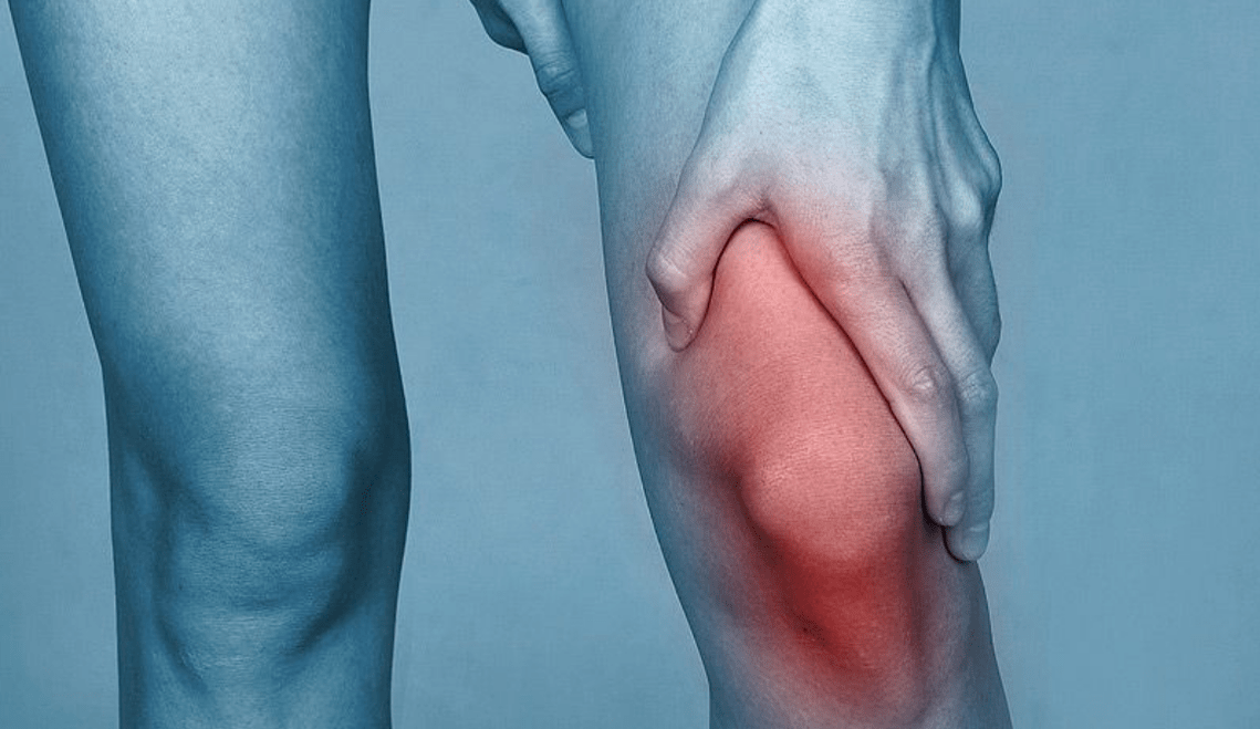 Dolore all'articolazione del ginocchio dovuto all'artrosi